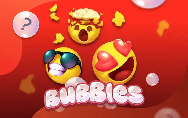Bubbles, Jeu instantané signé InOut Games