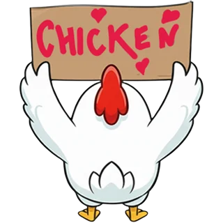 Fan avec pancarte – Chicken Road Race