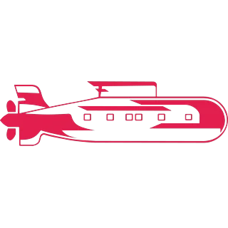 Sous-marin rouge â Diver