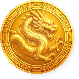 Pièce de dragon dorée – Dragon Pots