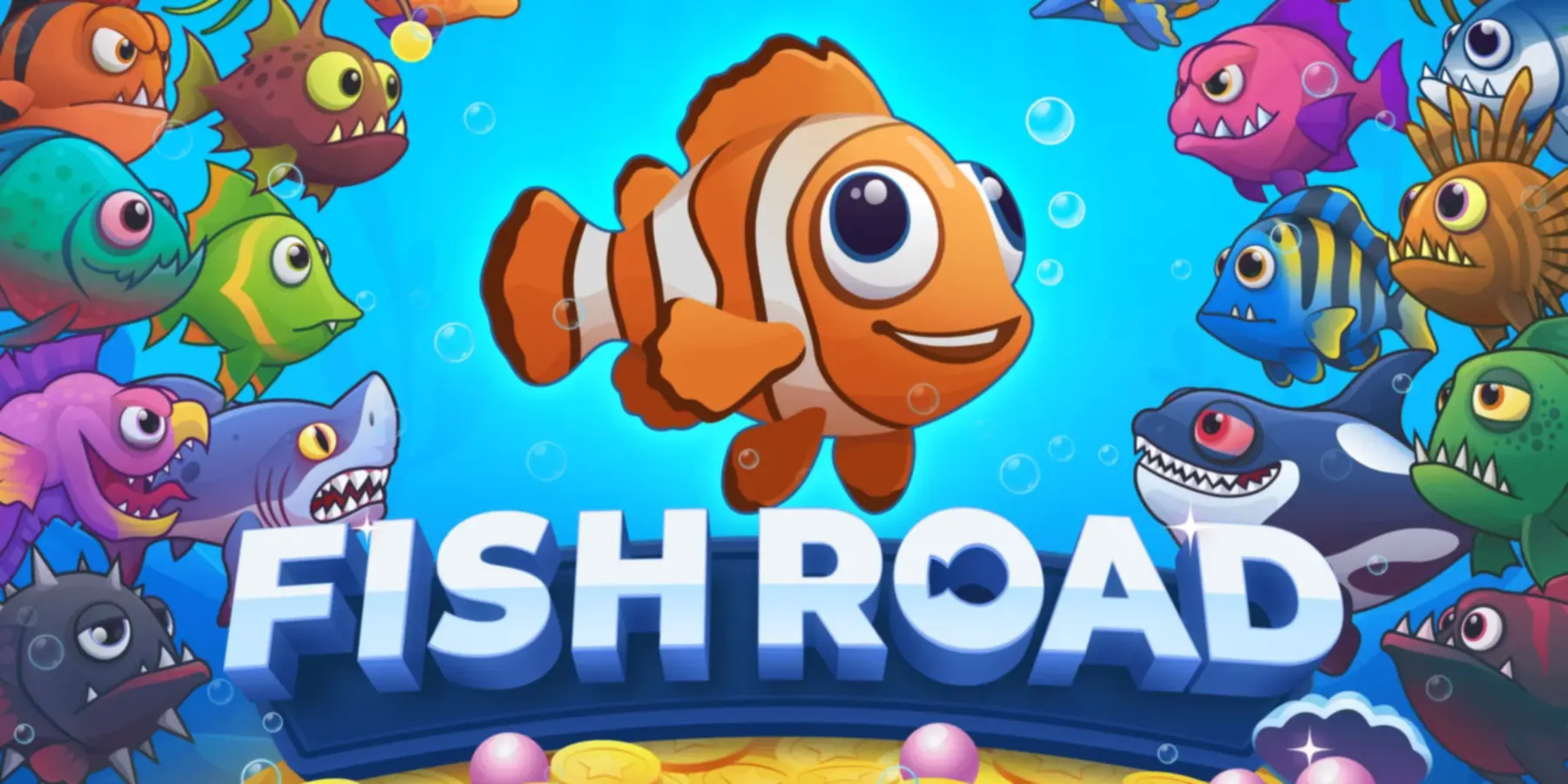 Fish Road, visuel officiel InOut Games
