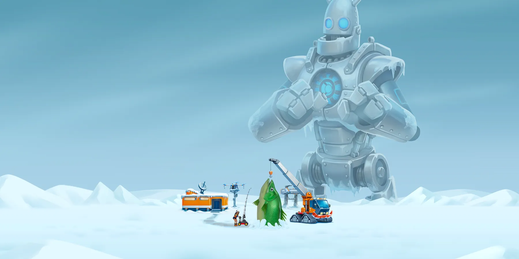 Ice Fish, visuel officiel InOut Games