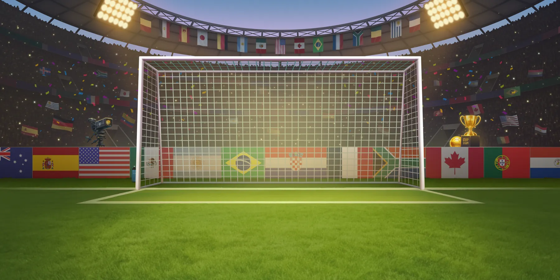 Penalty Nations Cup, visuel officiel InOut Games