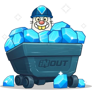 Wagonnet de diamants â Topo Mole