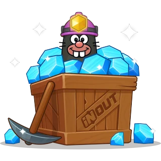 Caisse de diamants â Topo Mole