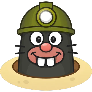 Taupe au casque vert â Topo Mole