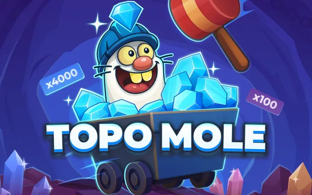 Topo Mole, Jeu instantané signé InOut Games