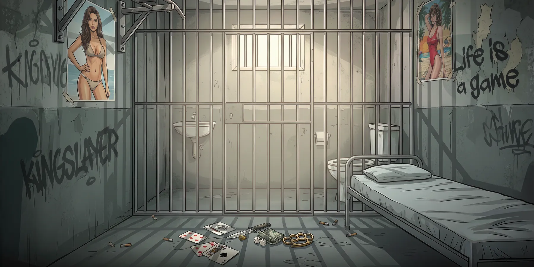 Twist San Quentin, visuel officiel InOut Games
