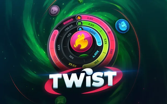 Twist, Roue de la fortune signé InOut Games