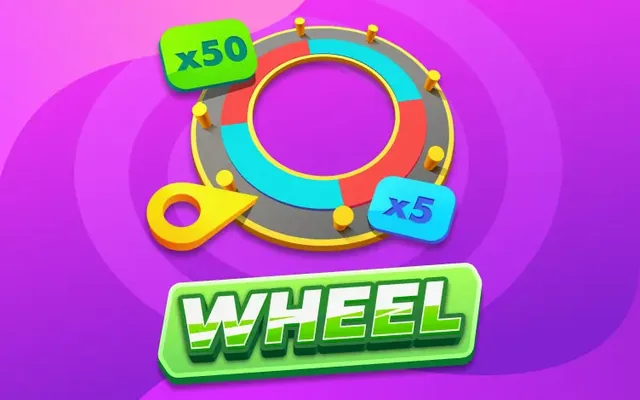 Wheel, Roue de la fortune signé InOut Games